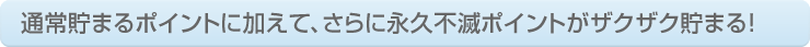 �ʏ풙�܂�|�C���g�ɉ����āA����ɉi�v�s�Ń|�C���g���U�N�U�N���܂�!