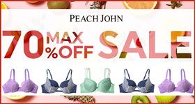 PEACH JOHN MAX70%OFF SALE