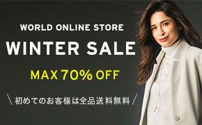 WORLD ONLINE STORE WINTER SALE MAX70% OFF ߂Ă̂ql͑Si