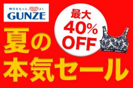 ƁA悭 GUNZE Ă̖{CZ[ ő40%OFF