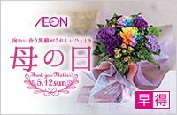 AEON Ί炪ꂵЂƂƂ ̓ Happy Mother's Day! 5.12 sun 