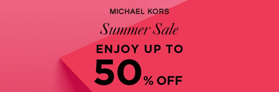 MICHAEL KORS Summer Sale ENJOY UP TO 30% OFF