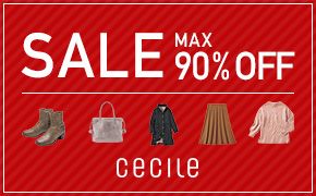 SALE MAX90%OFF cecile