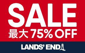 SALEő75%OFF LANDS' END