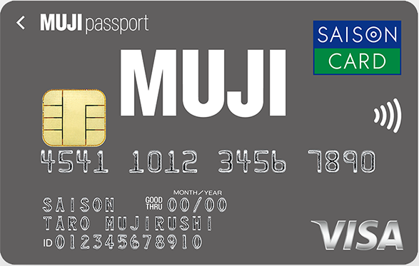MUJI CARDの案内