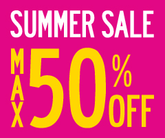 SUMMER SALE MAX 50% OFF